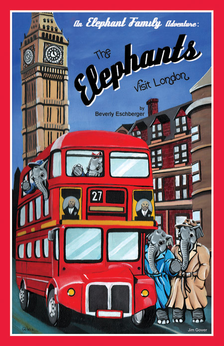 Elephants Visit London